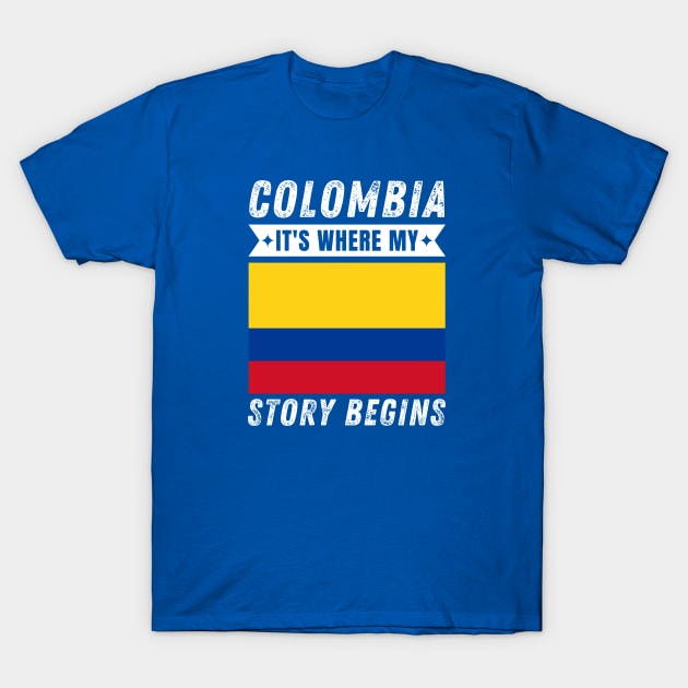 Colombian T-Shirt by footballomatic